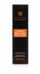 SHAMPOO Y TRATAMIENTO CONTROL FRIZZ CON QUERATINA Style Tree Black Seed Hair Serum