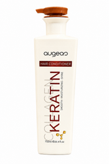 Recarga de keratina control frizz Kit Augeas Keratin – Shampoo + Acondicionador