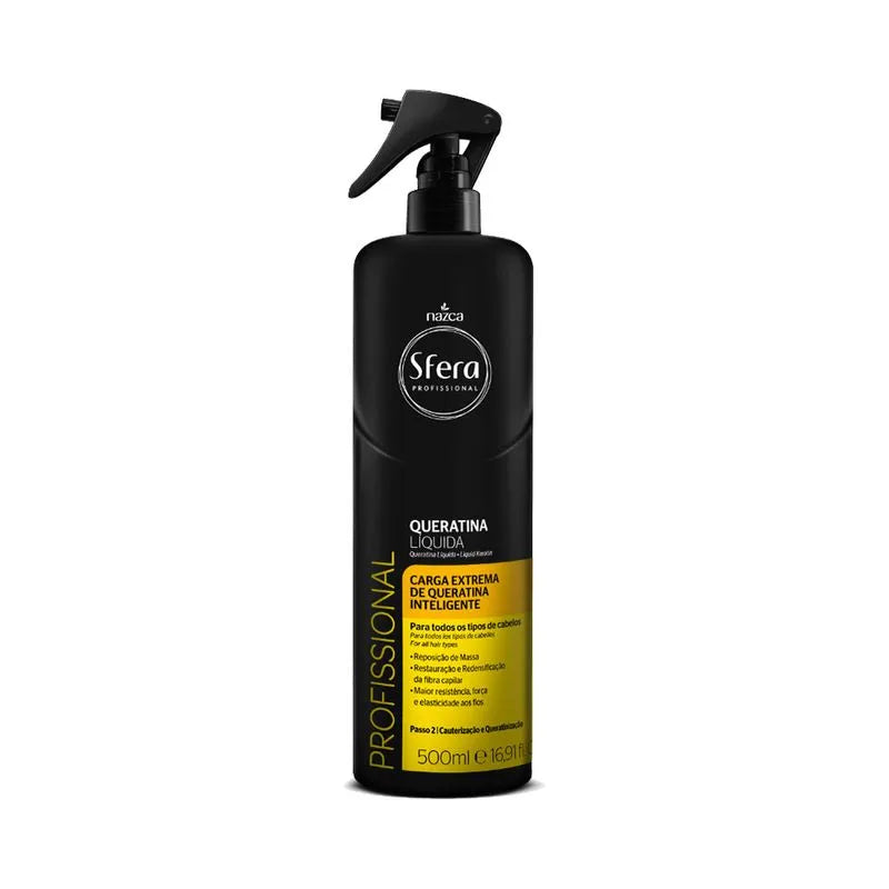 Queratina Líquida Sfera 500ml Nazca protector térmico spray