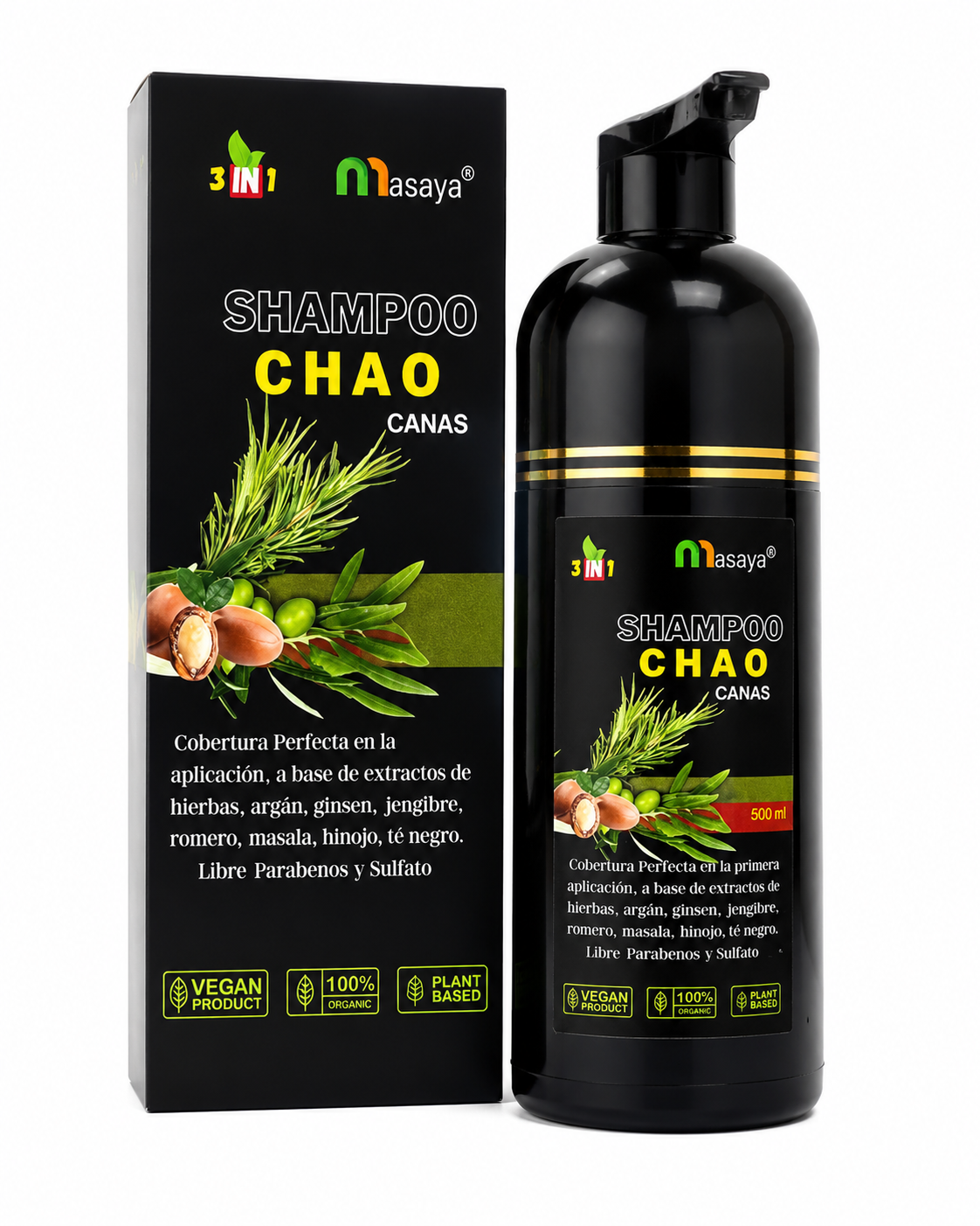Chao canas shampoo hair dye