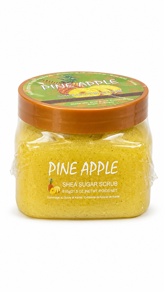 Exfoliante de Azúcar con Karité – Piña Y COCONUT