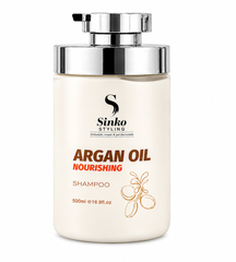 SINKO SHAMPOO DE NUTRICIÓN SUAVIDAD Y BRILLO ARGAN