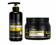 SHAMPOO Y TRATAMIENTO DE ARGAN O BIOTIN