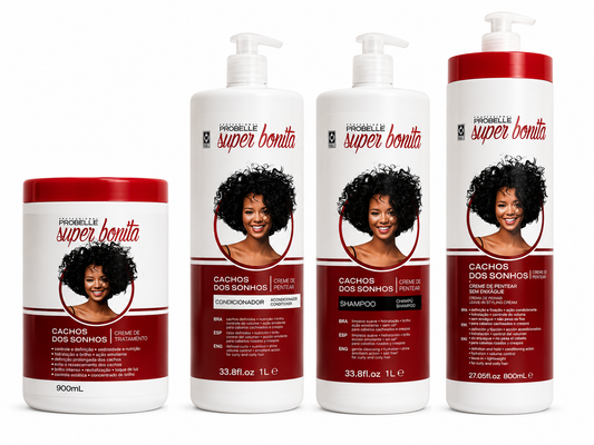 PROBELLE SUPER BONITA LINEA PARA CABELLO RIZADO BRAZIL