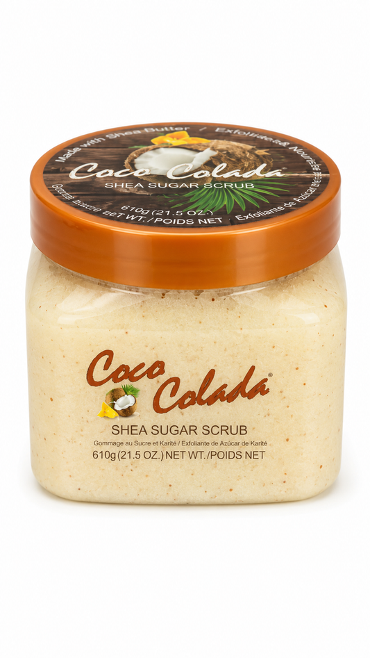 Exfoliante de Azúcar con Karité – Piña Y COCONUT