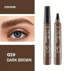 lapiz de cejas de 4 puntas a prueba de agua efecto microblading eyebrow pen