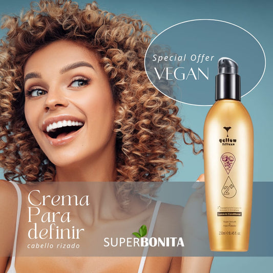 CREMA DE PEINAR RIZOS CON MACADAMIA